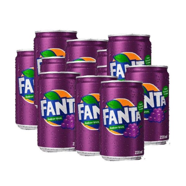 Fanta Uva 350ml - Caixa com 12 Un